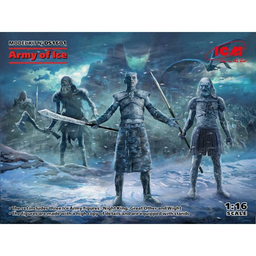 ICM 1/16 Army of Ice Set 3-Figures Plastic Model Kit ‎ICMDS1601 NEW from Japan_1