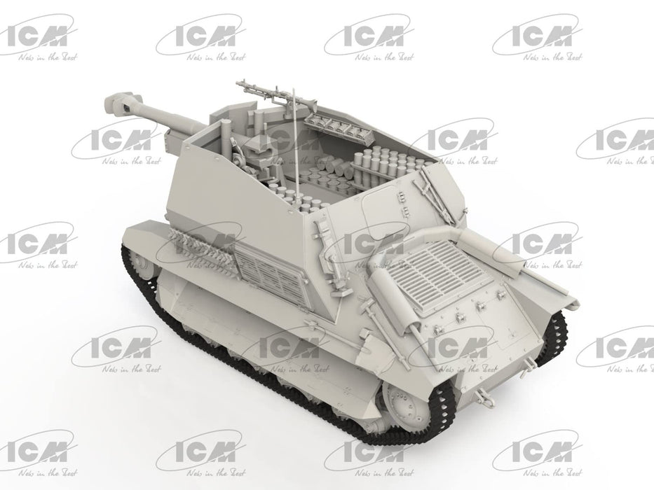 ICM 1/35 10.5cm leFH 16(Sf) auf Geschutzwagen FCM36 (f) Model Kit ICM35340 NEW_4