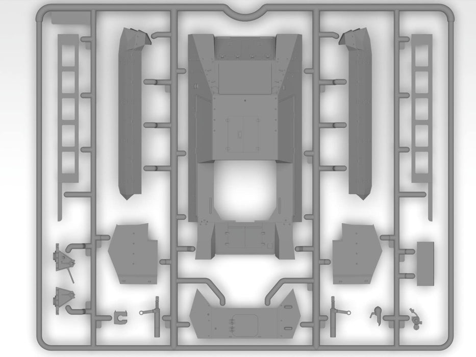 ICM 1/35 10.5cm leFH 16(Sf) auf Geschutzwagen FCM36 (f) Model Kit ICM35340 NEW_5