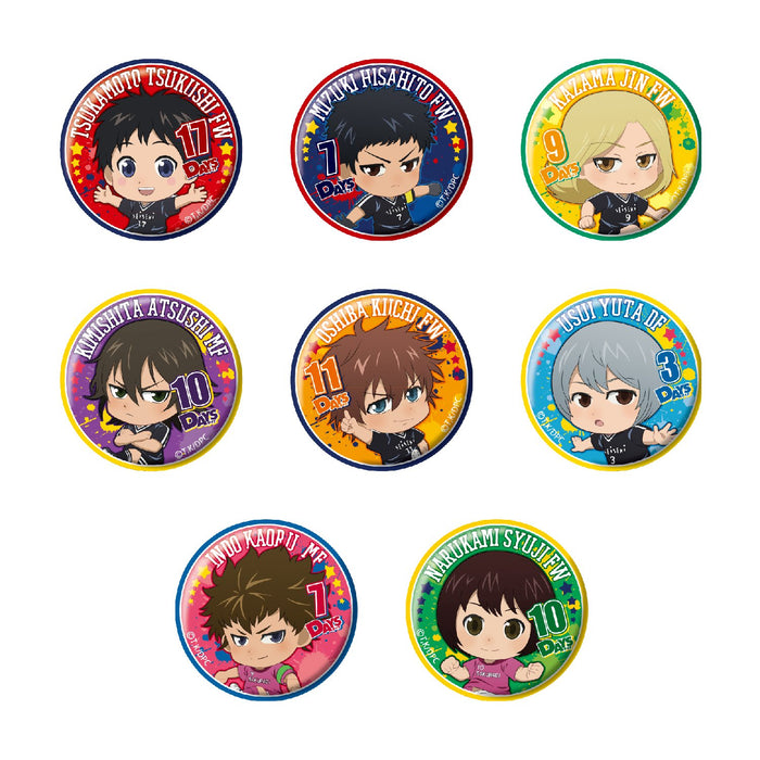 Union Creative DAYS can badge (1BOX / 8 pieces) Animation Original SD Character_1