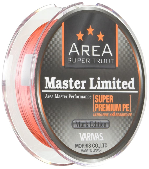 MORRIS PE Line VARIVAS AREA Master Limited SUPER PREMIUM 75m #0.175 5.5lb Orange_1