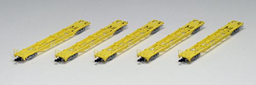 TOMIX N gauge Koki 110 type freight car without container set 98234 model Train_2