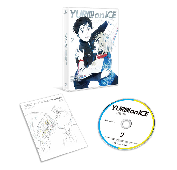 Yuri on Ice Vol.2 Standard Edition Blu-ray+Booklet+Vinyl Pouch EYXA-11238 NEW_2