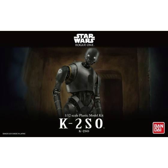 BANDAI STAR WARS ROGUE ONE K-2SO 1/12 Plastic Model Kit NEW from Japan F/S_1