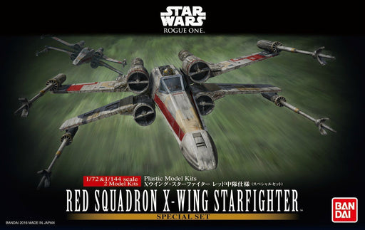 STAR WARS ROGUE ONE 1/72 RED SQUADRON X-WING STARFIGHTER BANDAI NEW from Japan_1