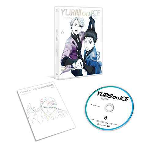 Yuri on Ice Vol.6 First Limited Edition DVD Booklet Coloring Book NEW from Japan_2