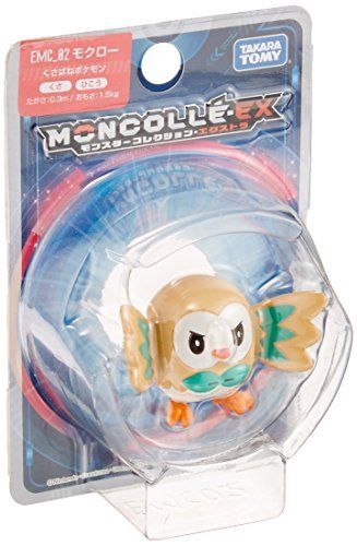 Pokemon Monster Collection Moncolle-EX ROWLET (Mokuroh)  Figure TAKARA TOMY NEW_3