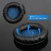 Gaming Headset PS4 Ultra Lightweight KINGTOP K12 Gaming Headphones Loud Volume_7