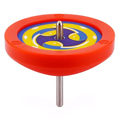 Spin Gear KOMA Spinning Top Set of 3pcs Black, Red, Yellow Green ‎SG-TSUBAME-3P_3