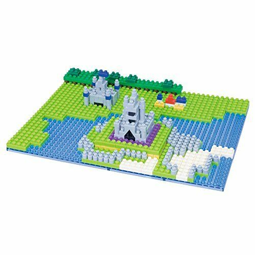 nanoblock Dragon Quest Tentegel Castle/Charlock Castle NEW from Japan_2
