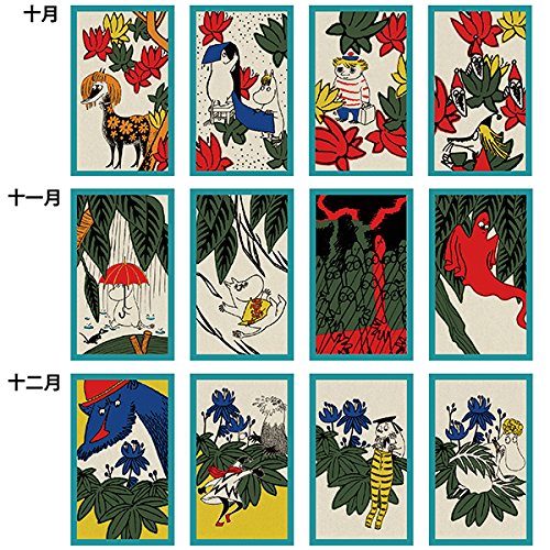 Moomin playing cards Hanafuda Ensky NEW from Japan_5