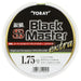 TORAY Ginrin SS Black Master Extra 150m #1.75 Saltwater Fishing Line‎ A75W NEW_3