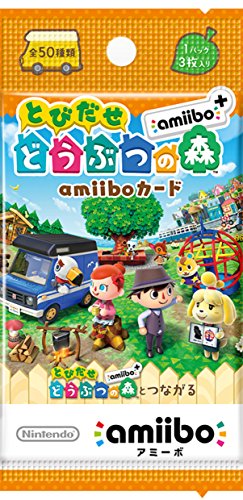 Nintendo Animal Crossing amiibo+ amiibo card 5 pack set (1 pack = 3 cards) NEW_1