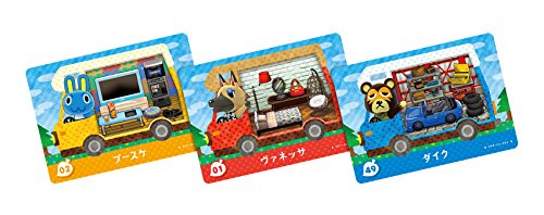 Nintendo Animal Crossing amiibo+ amiibo card 5 pack set (1 pack = 3 cards) NEW_2
