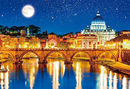 1000pc Jigsaw Puzzle World Heritage St. Peter's Basilica Starry Sky ‎M81-861 NEW_1