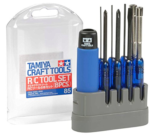 Tamiya Craft Tools Series No.85 RC Tools Set of 8 Tools for RC 74085 NEW_1