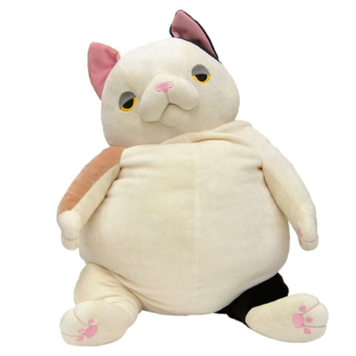 Shinada Global Mochi Neko Cat Plush doll Mike calico XL size MONE-0880M NEW_1