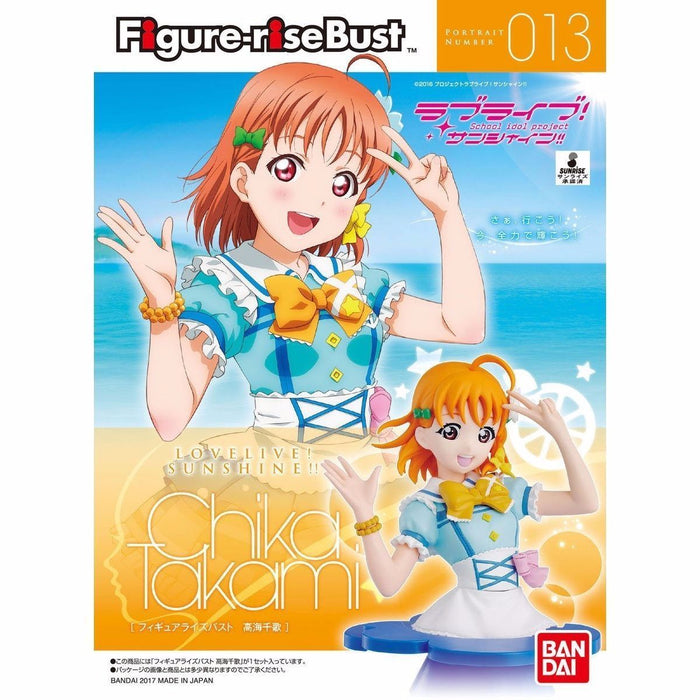 BANDAI Figure-rise Bust Love Live! Sunshine!! CHIKA TAKAMI Model Kit NEW Japan_1