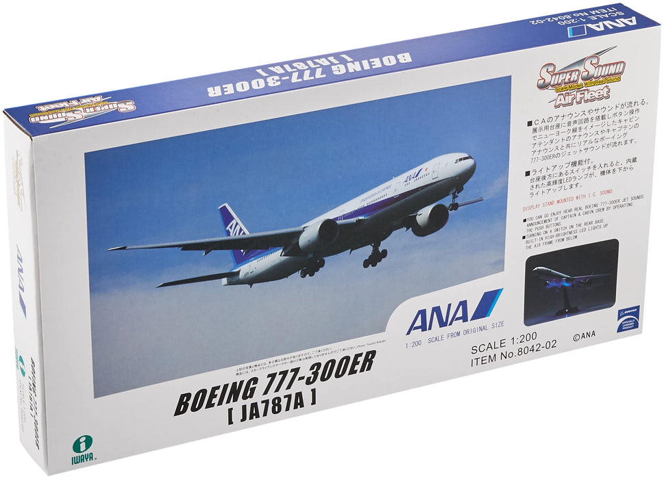 IWAYA 1/200 ANA Sound Jet 777-300ER Completed Painted Action Figure ‎8042-02 NEW_3