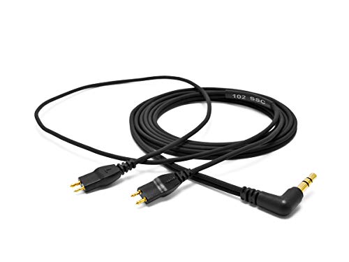 OYAIDE HPC-HD25V2BLK Black 1.2m Headphone Re-cable for SENNHEISER HD25 NEW_1