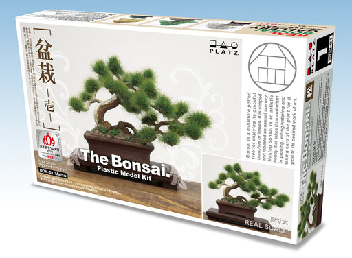 PLATZ 1/12 Scale The BONSAI Ichi Matsu Pine Plastic Model Kit BON-01 JUL168769_2