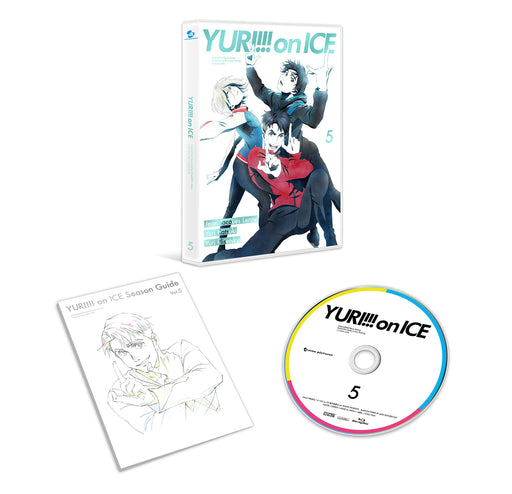 Yuri on Ice Vol.5 First Limited Edition Blu-ray+Paper Doll Set EYXA-11241 NEW_2