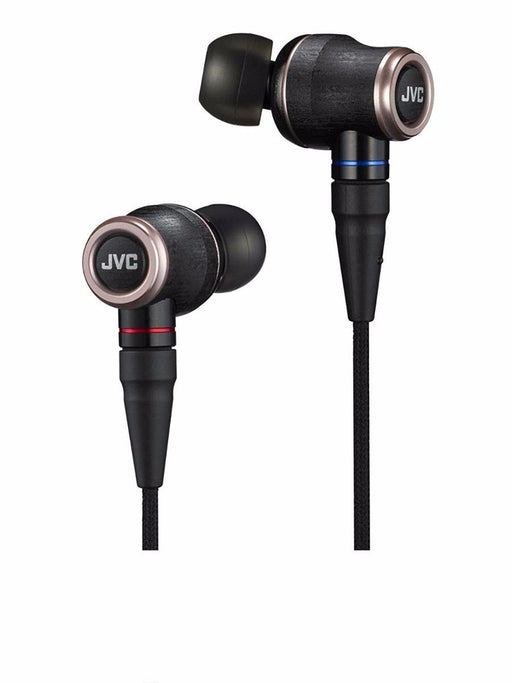 JVC HA-FW01 WOOD 01 inner Hi-Res Audio In-Ear Headphones MMCX NEW from Japan_1