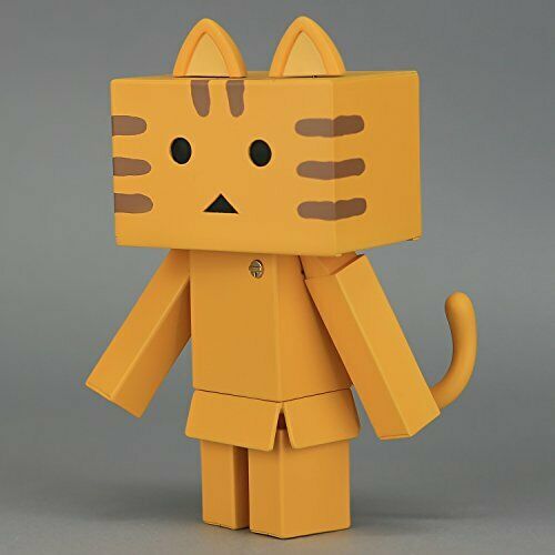 Kaiyodo Soft Vinyl Toy Box 006B Nyanboard [Tora] Figure NEW from Japan_3