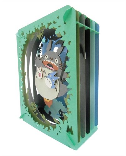 ENSKY PAPER THEATER Studio Ghibli My Neighbor Totoro PT-048 Paper Craft Kit NEW_2