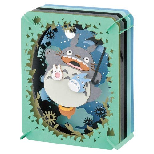 ENSKY PAPER THEATER Studio Ghibli My Neighbor Totoro PT-048 Paper Craft Kit NEW_4