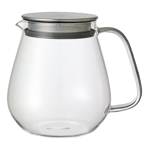 Kinto One Touch Tea Pot Unitea 720ml 8336 78xH125xW150mm Microwavable Glass NEW_1