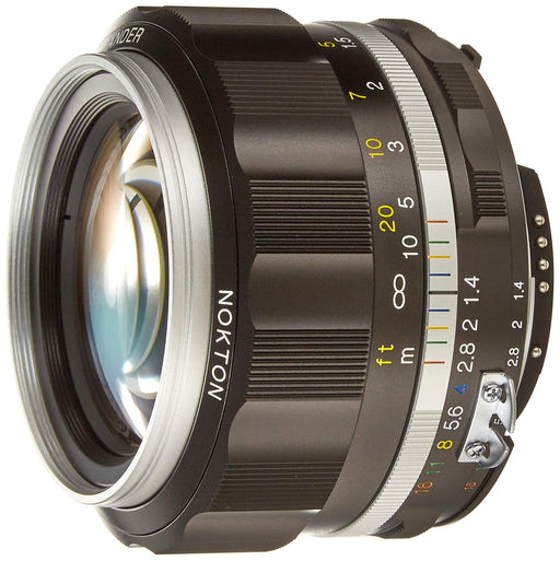 Voigtlander Lens NOKTON 58mm F1.4 SL II S for Nikon F silver rim 231641 NEW_1