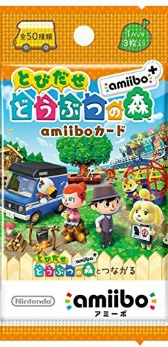 nintendo 'Toyobase Animal Crossing Amiibo +' amiibo Card (1 BOX with 20 packs)_1