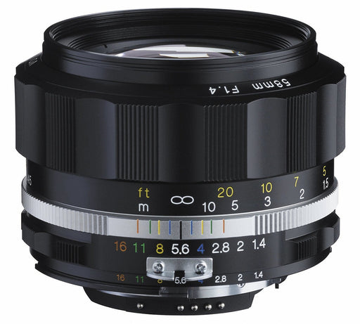 Voigtlander single-focus lens NOKTON 58mm F1.4 SLIIS AiS Nikon F ‎231634 NEW_1