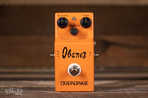 Ibanez OD850 Overdrive Guitar Effects Pedal Orange true bypass Made in Japan NEW_1