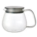 KINTO UNITEA One Touch Teapot 460ml heat resistant glass 78xH100xW140mm 8335 NEW_1