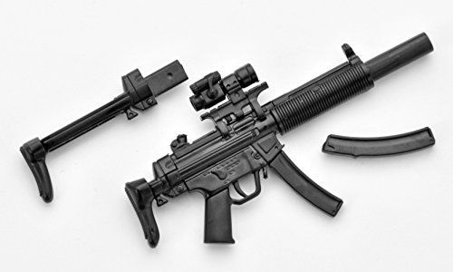 Tomytec 1/12 Little Armory (LA026) MP5SD6 Type Plastic Model NEW from Japan_2