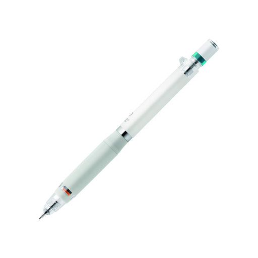 Zebra Mechanical Pencil DelGuard Type ER 0.5mm White P-MA88-W Rubber w/ eraser_1