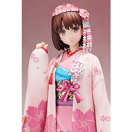 Saekano Katou Megumi Wafuku Kimono Ver. 1/8 Scale Figure Aniplex NEW from Japan_5