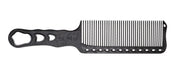 Y.S.PARK Professional Fine Cutting Hair Comb YS-282 Carbon Black Hair Brush NEW_2
