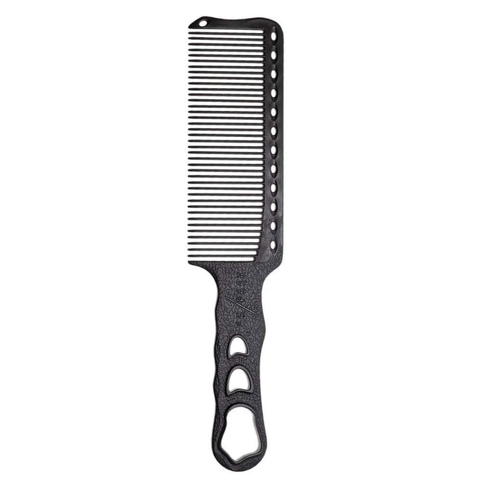 Y.S.PARK Professional Fine Cutting Hair Comb YS-282 Carbon Black Hair Brush NEW_3