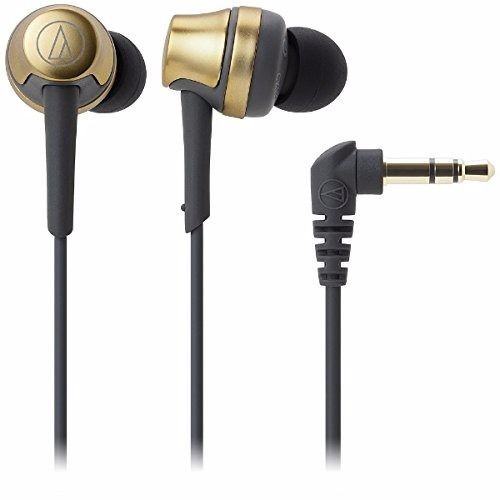 audio-technica ATH-CKR50 Yellow Gold In-Ear Headphones NEW from Japan F/S_1