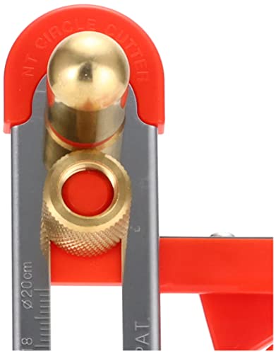 NT CP-1P Red Circle Cutter for Thin Plastic Board (5 - 20 cm in diameter) NEW_2