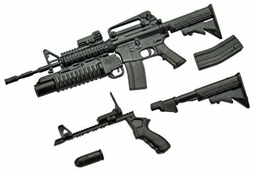 1/12 Little Armory (LA025) M4A1 & M203 Type Plastic Model Kit NEW from Japan_1