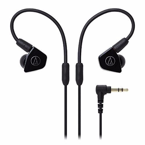 audio-technica ATH-LS50 BK Black Dynamic In-Ear Headphones NEW from Japan F/S_1
