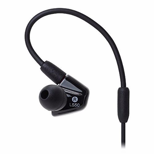 audio-technica ATH-LS50 BK Black Dynamic In-Ear Headphones NEW from Japan F/S_2