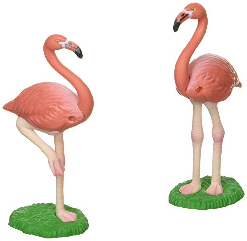 TAKARA TOMY ANIA Animal Adventure AS-28 Flamingo Mini Action Figure 2piece NEW_1