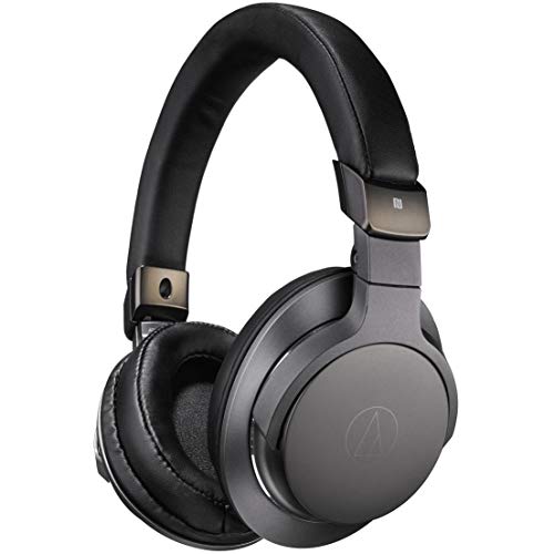 Audio-technica Bluetooth Hi-Res Headphone Sound Reality Steel Black NEW_1