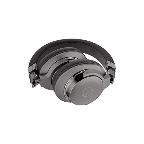 Audio-technica Bluetooth Hi-Res Headphone Sound Reality Steel Black NEW_5
