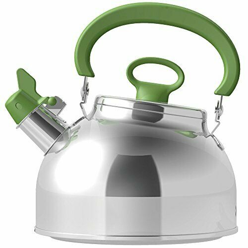 Cookvessel  FIKASTH-23 G  FIKA Stainless Harmonica Kettle 2.3L Green NEW_1